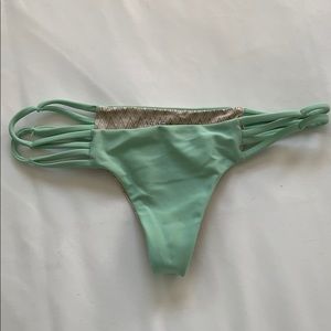 Blue acacia bottoms -size small- cheeky/thong